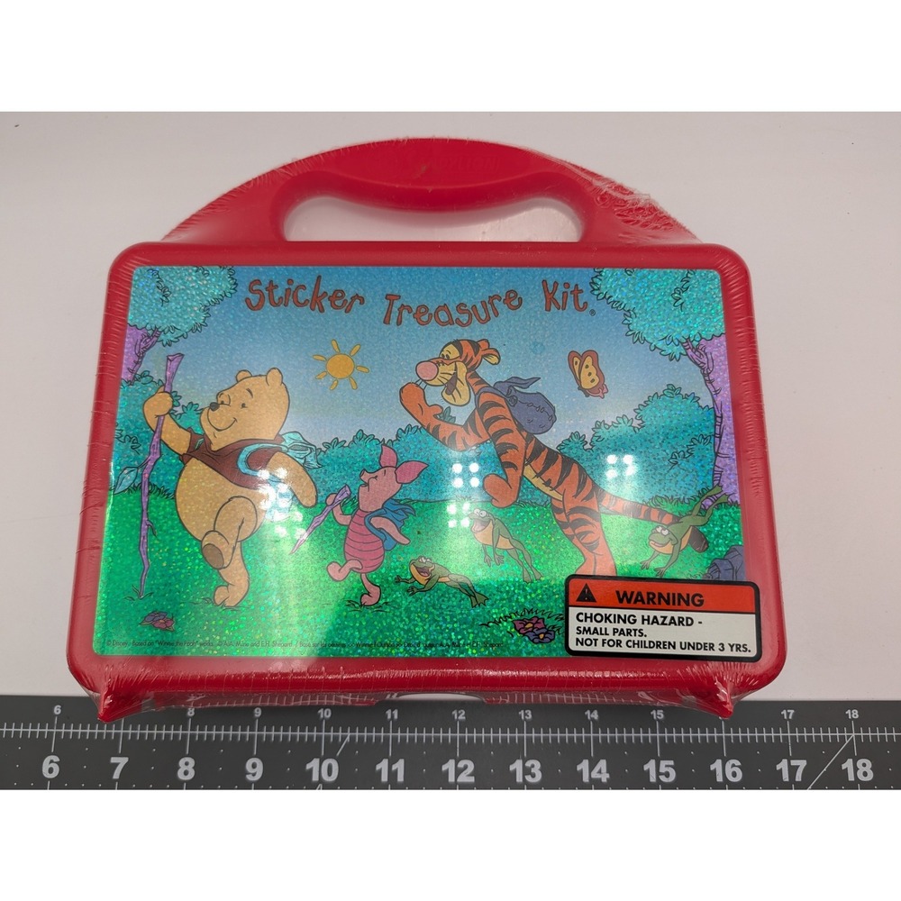Sandylion Sticker Treasure Kit Disney Winnie the Pooh Holographic Case Sealed